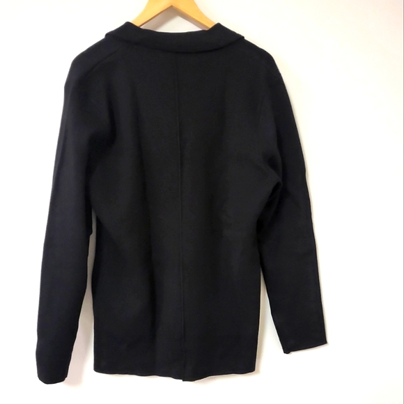 PJ PAUL JONES Men's Cardigan Sweater Shawl Collar Button Down Knit Blazer Jacket - Picture 5 of 12